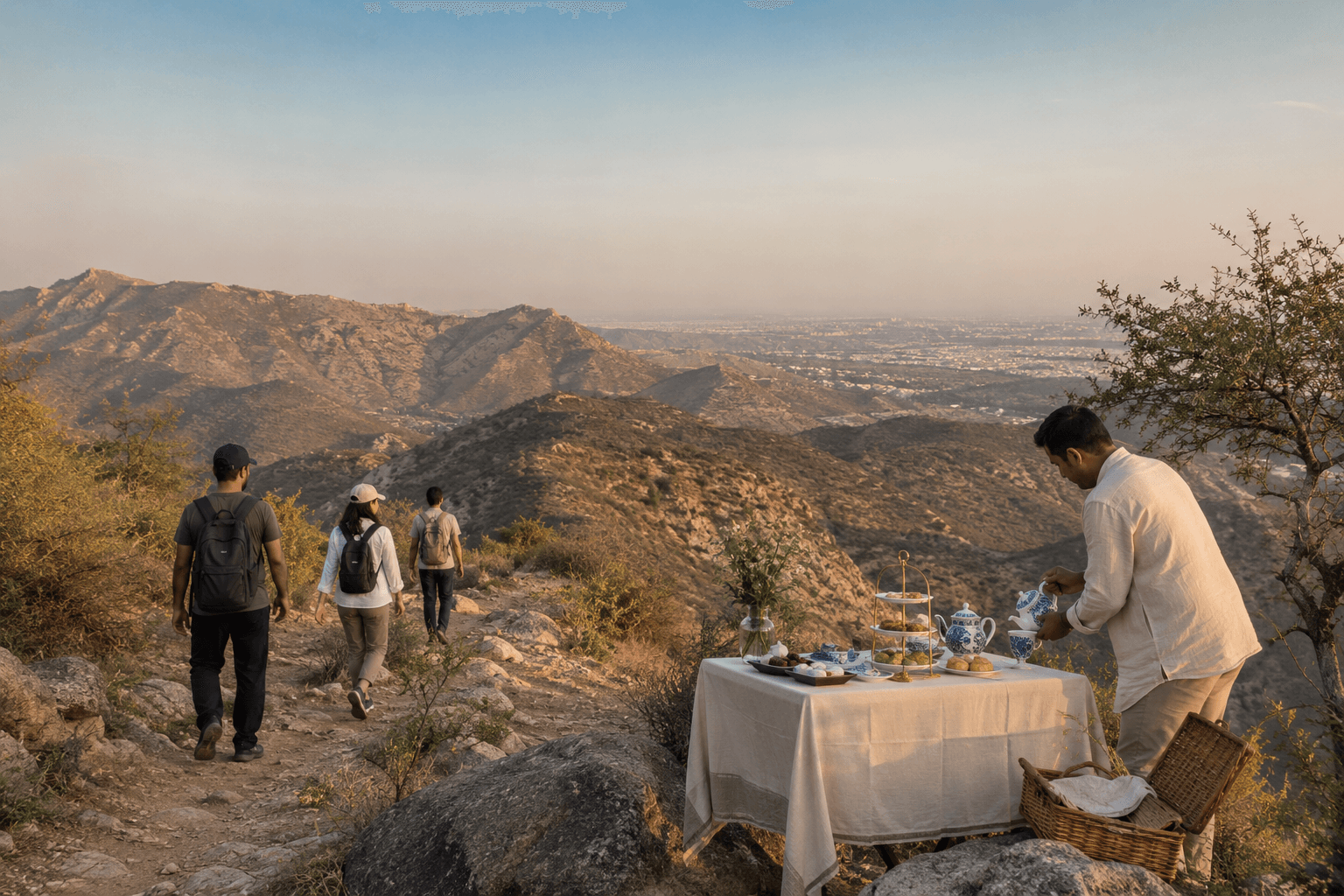 Trek and Hi Tea on the Hills
