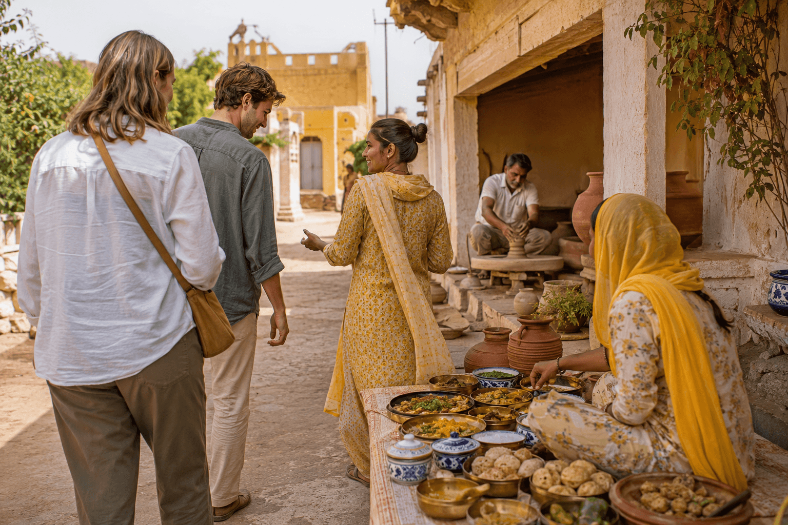 Village Walks with Local Food
